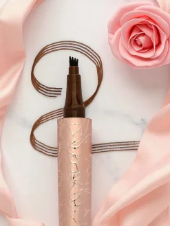 Sale Ever Beauty Precyzyjny pisak do brwii Medium Brown 24H Oczy