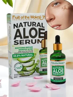 Best Fruit of the Wokali- Łagodzące i regenerujące Serum do twarzy z aloesem Twarz