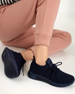 Best Granatowe damskie buty sportowe Merisal - Obuwie Damskie Bieganie, Ćwiczenia I Trening