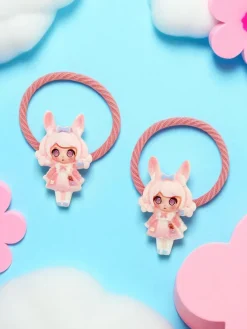 Hot Gumki do włosów Bambina Rosetta z motywem lalki Dziewczęce