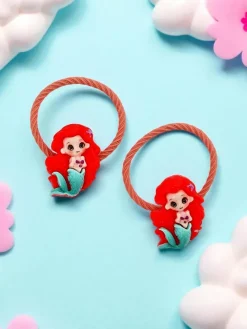 Clearance Gumki do włosów z motywem księżniczki Dziewczęce