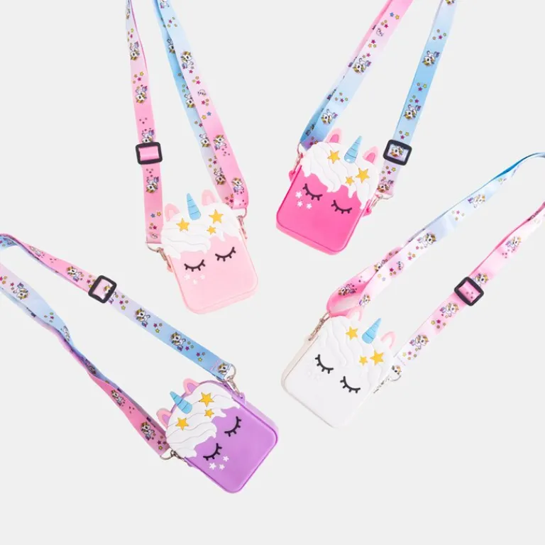 Sale Jasnoróżowa torebka z jednorożcem Unicorn - Akcesoria Dziewczęce