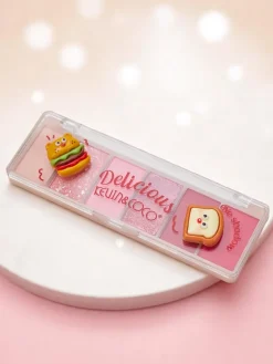 Sale Kevin&Coco Paletka 6 cieni do powiek z brokatem Delicious Oczy