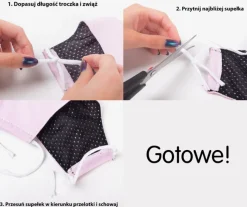 Kolorowa 3 warstwowa maseczka ochronna na twarz - Maseczki Damskie Produkty Ochronne|Maseczki