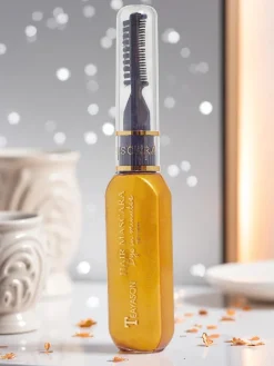 Hot Kolorowa maskara farbka do włosów Color Pop Gold Włosy