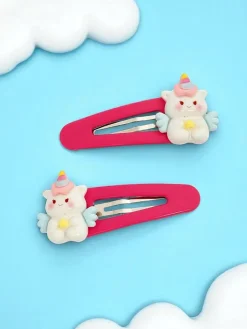 Best Kolorowe spinki do włosów Angelicornia Dziewczęce