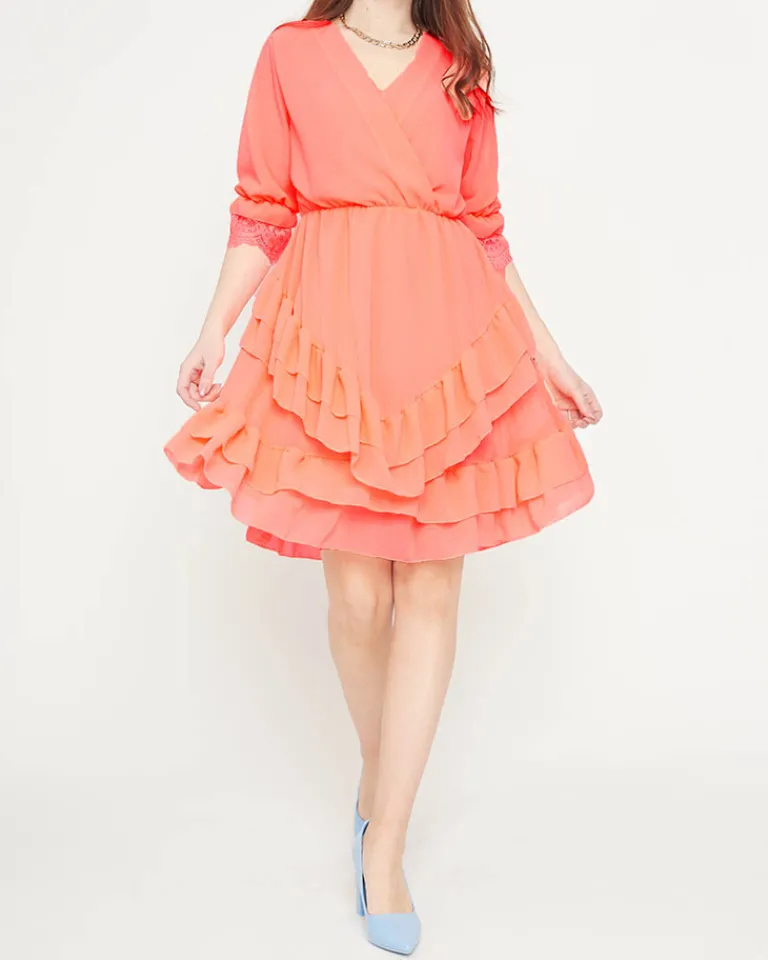 Sale owa damska sukienka mini - Odzież Sukienki Letnie|Sukienki Krótkie