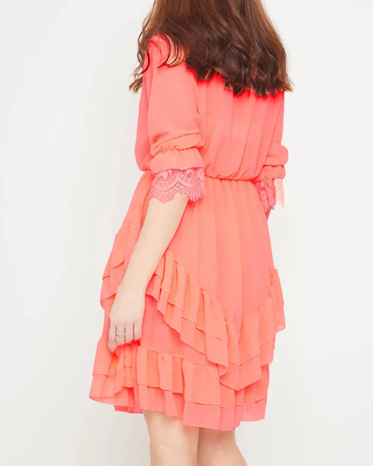 Sale owa damska sukienka mini - Odzież Sukienki Letnie|Sukienki Krótkie