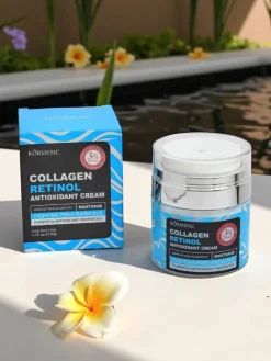 Sale Krem Antyoksydacyjny Kallisto Collagen Retinol 50ml nawilżenie i ujędrnienie Twarz