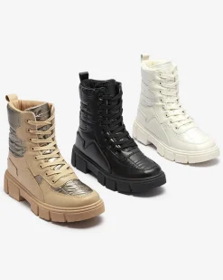 Online Lorenzo Classic Czarne Buty Damskie Workery|Botki Bez Ocieplenia