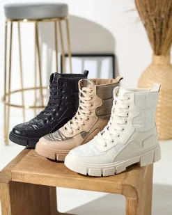 Online Lorenzo Classic Czarne Buty Damskie Workery|Botki Bez Ocieplenia