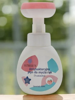 Outlet Luxelux Antybakteryjny płyn do mycia rąk truskawkowy 300 ml Higiena I Zdrowie|Dłonie