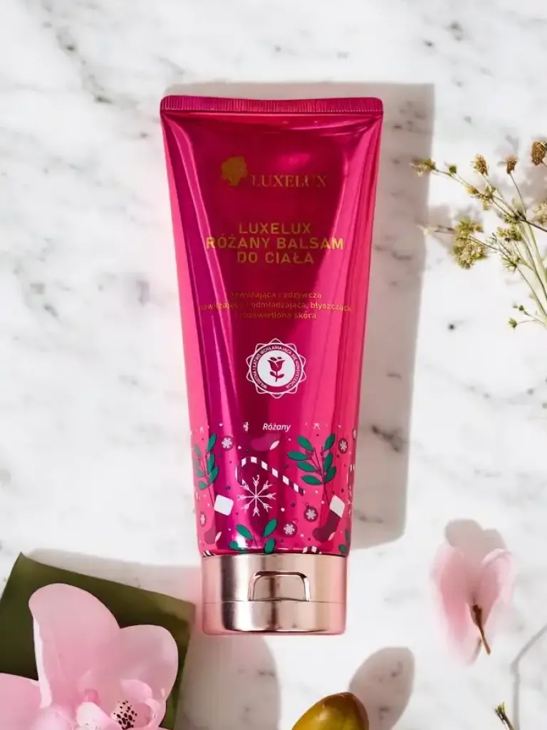 Best Luxelux Balsam do ciała o zapachu różanym 300 ml Ciało