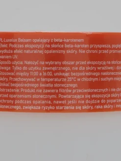 Sale Luxelux Krem przyśpieszający opalanie z beta karotenem 280g Ciało