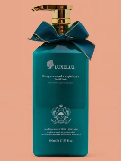 New Luxelux Maska do włosów keratynowo- wygładzająca 500 ml Włosy