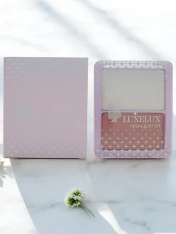 Best Luxelux Rozświetlacz prasowany w kamieniu do twarzy 01 7g Twarz