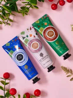 Clearance Luxelux Świąteczny zestaw kremów do rąk z serii botanicznej esencji 25g Dłonie