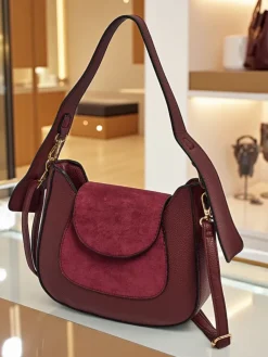 Mała damska torebka z eko skóry Golden Whisper Damskie Małe Torebki