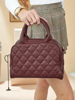 Mała damska torebka z eko skóry Laretta Damskie Małe Torebki