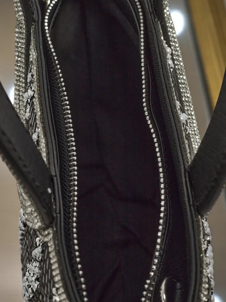 Best Mała torebka damska z cyrkoniami Sparkle Queen Damskie Małe Torebki|Wieczorowe