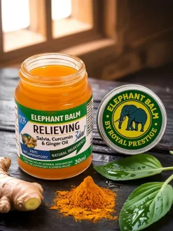 Maść-balsam Elephant Balm- łagodzi napięcie mięśni i stawów Higiena I Zdrowie