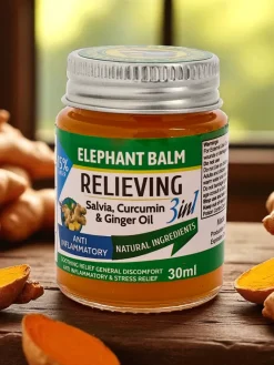 Maść-balsam Elephant Balm- łagodzi napięcie mięśni i stawów Higiena I Zdrowie