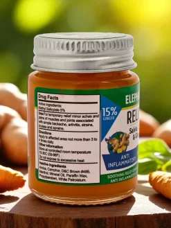 Maść-balsam Elephant Balm- łagodzi napięcie mięśni i stawów Higiena I Zdrowie