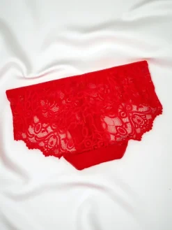 Sale Majtki damskie typu figi z koronką Figi