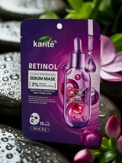 Clearance Maseczka do twarzy w płachcie z serum z retinolem- intensywnie regeneruje i wygładza skórę Twarz