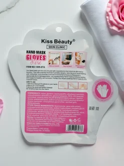 Best Maska do rąk - rękawiczki o zapachu Róży Dłonie