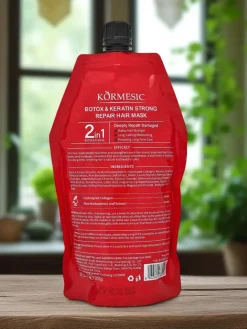 Maska do włosów nawilżający Botox & Keratin Włosy