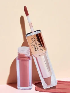 Clearance Matowa pomadka do ust w sztyfcie i w płynie 2w1 Peach Pie Usta