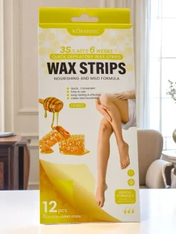 Discount Miodowe plastry z woskiem do depilacji ciała 12 szt. Higiena I Zdrowie