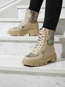 Best Mirae Stiletto Elegante Czarne Workery|Botki Bez Ocieplenia