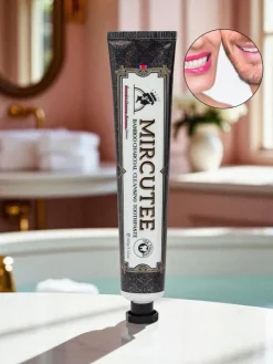 New Mircutee Wybielająca pasta do zębów z węglem bambusowym Higiena I Zdrowie