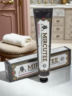 New Mircutee Wybielająca pasta do zębów z węglem bambusowym Higiena I Zdrowie