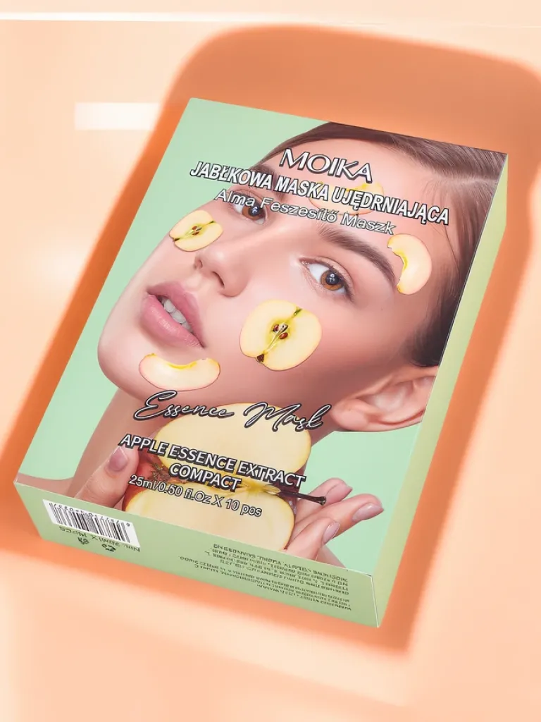 Clearance MOIKA Jabłkowa maseczka w płachcie ujędrniająca Twarz