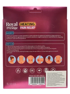 Online Naturalne Plastry przeciwbólowe rozgrzewające- 5 sztuk Higiena I Zdrowie