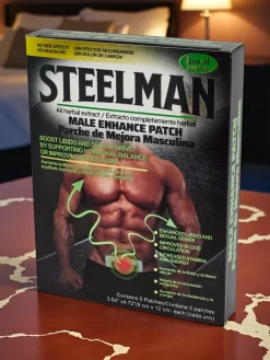 Hot Naturalny Plaster wzmacniający potencję dla mężczyzn 5 szt. Higiena I Zdrowie