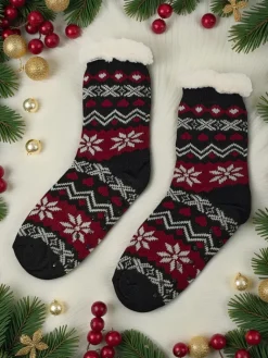 Discount Ocieplane świąteczne damskie skarpetki WinterJoy Skarpetki