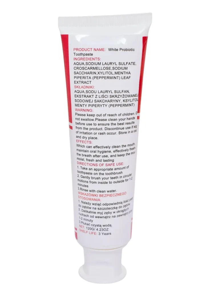 Discount Odżywcza pasta do zębów wybielająca Higiena I Zdrowie