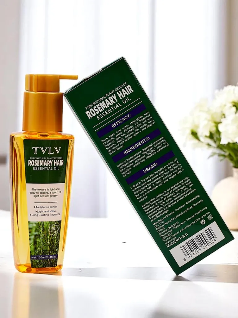 Outlet Olejek do włosów z rozmarynu nawilżający i zmiękczający włosy Włosy