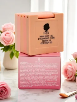 Paleta Makijażowa Luxelux Cosmiana Matowa 4w1 - Athena Edition 30g Oczy