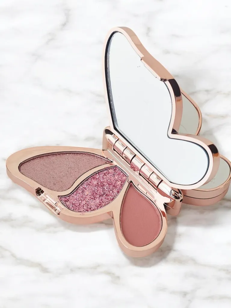 Best Paletka 6 cieni do powiek w kształcie motyla 12g Oczy