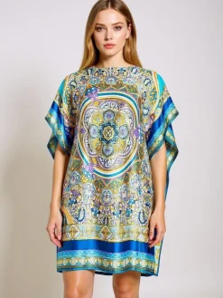 Online Pareo Afrodyta – kolorowe pareo do kolan inspirowane Italią Narzutka Plażowa|Bluzki / Koszule / Koszulki