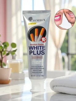 Online Pasta do zębów Luxelux White Plus Olympos – wybielanie plam, oliwkowy aromat 50ml Higiena I Zdrowie