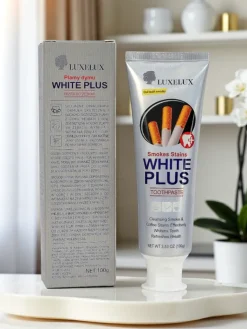 Online Pasta do zębów Luxelux White Plus Olympos – wybielanie plam, oliwkowy aromat 50ml Higiena I Zdrowie