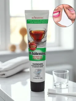 Pasta do zębów usuwająca przebarwienia i wybielająca Higiena I Zdrowie