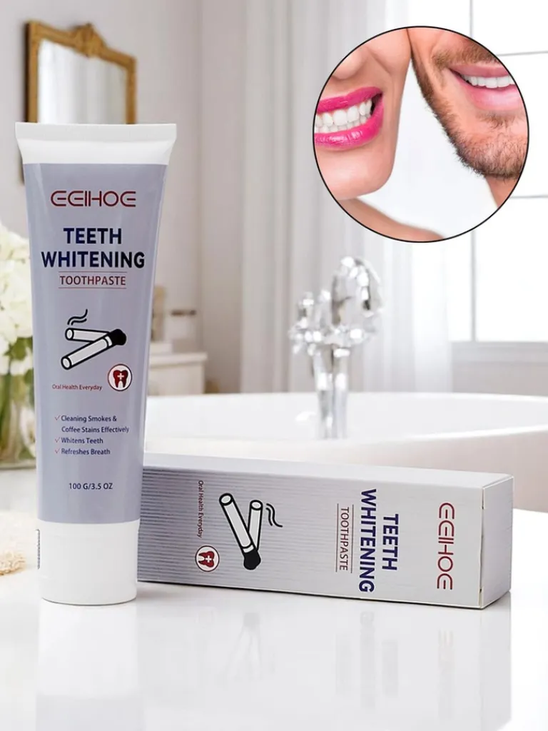 New Pasta do zębów usuwająca przebarwienia i wybielająca Higiena I Zdrowie