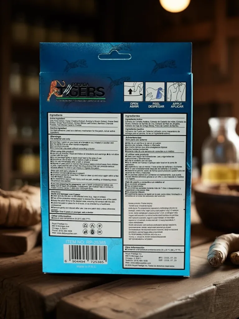 Discount Plastry na Żylaki z Roślinnych Składników 10 sztuk Higiena I Zdrowie